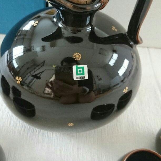 伊万里染付花鳥図姫猪口 梅に鶯 骨董 古伊万里 豆猪口 6R1245wダ