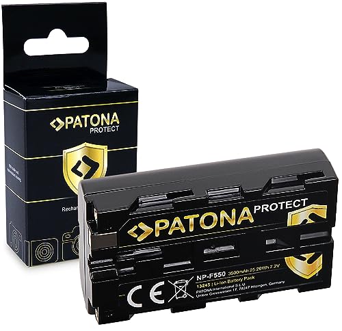PATONA Protect V1 Batteria NP-F550 Compatibile con...