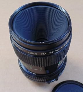 Canon Macro Lens FD 50mm 1:3.5 Ø52 S.S.C. Made In Japan