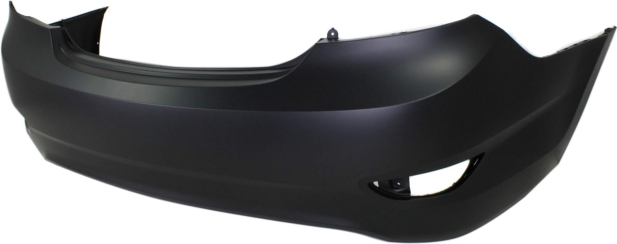Evan Fischer Rear Bumper Cover Compatible with 2012-2017 Hyundai Accent Primed Sedan