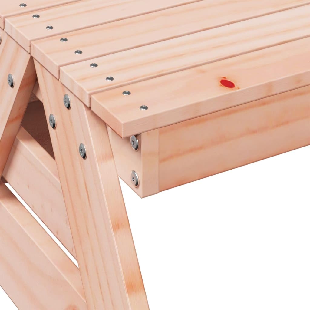 Tavolo da picnic per bambini 88x122x58 cm in legno massello Douglas