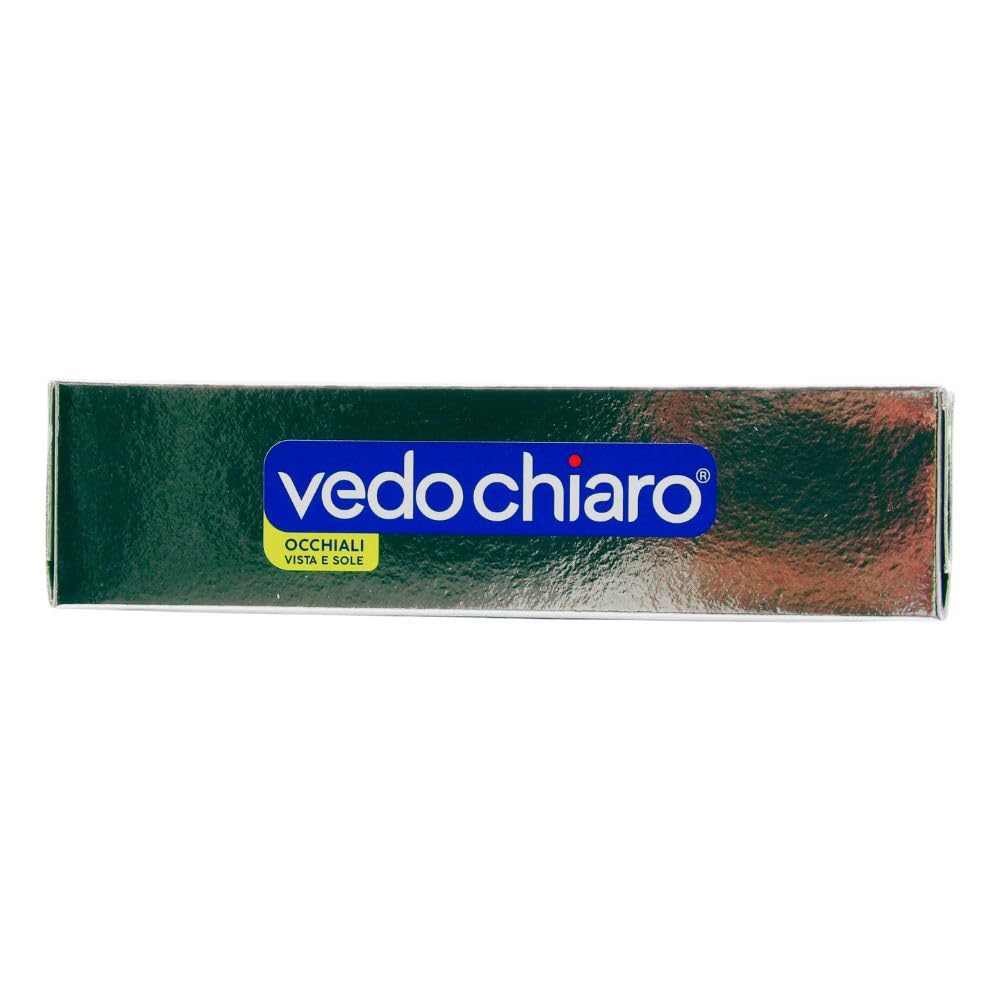 Vedo Chiaro 16 Salviettine Umidificate Monouso Studiate per la Pulizia delle Lenti degli Occhiali, da Vista e da Sole, degli Smartphone, dei Tablet e PC Portatili etc (2 CF da 16)
