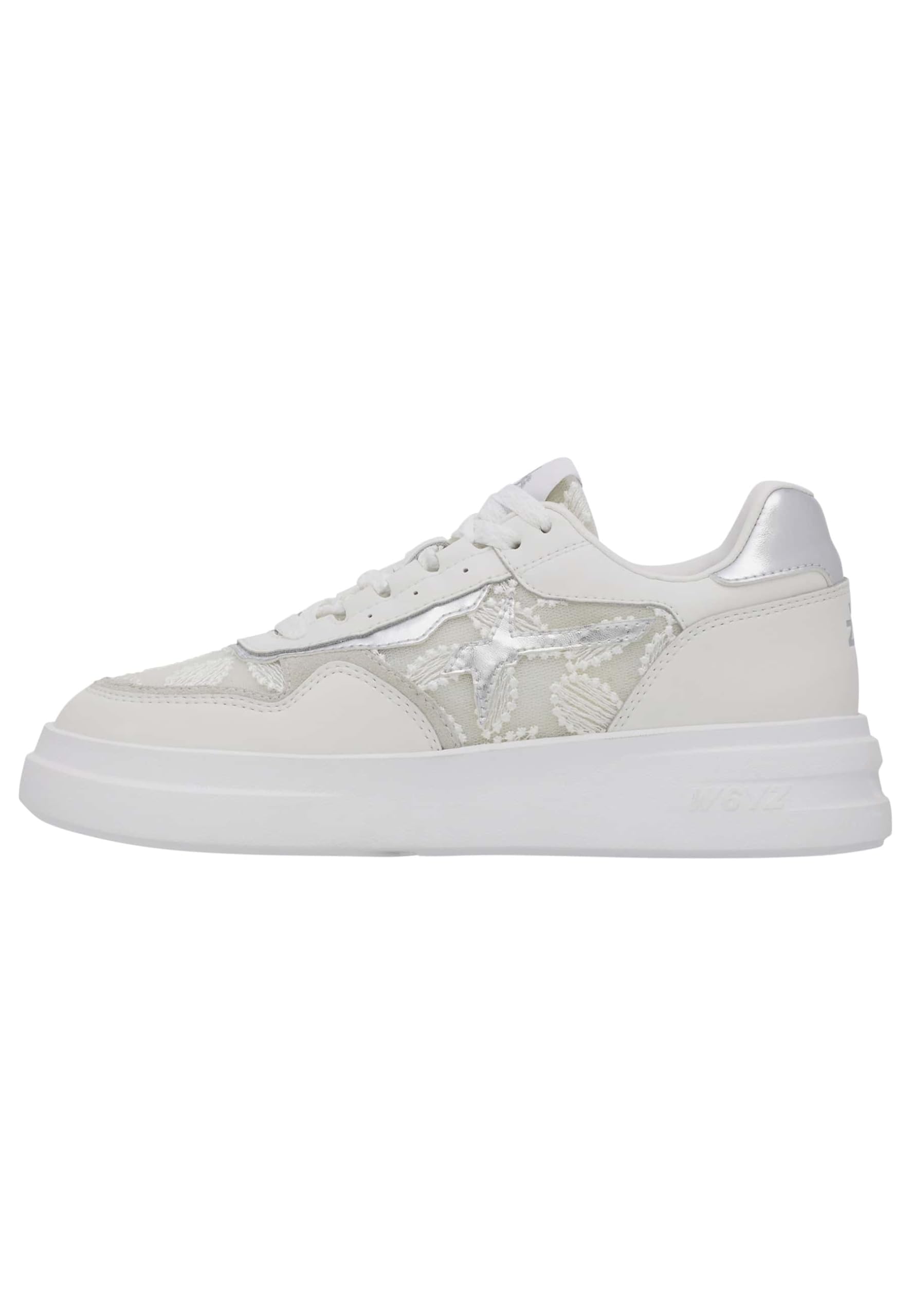 w6yz Women Xenia W. Oxford Flat, White, 7 UK