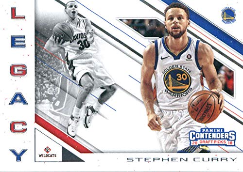 2018-19 Panini Contenders Draft Picks Legacy #30 Stephen Curry Davidson Wildcats/Golden State Warriors Basketball Card