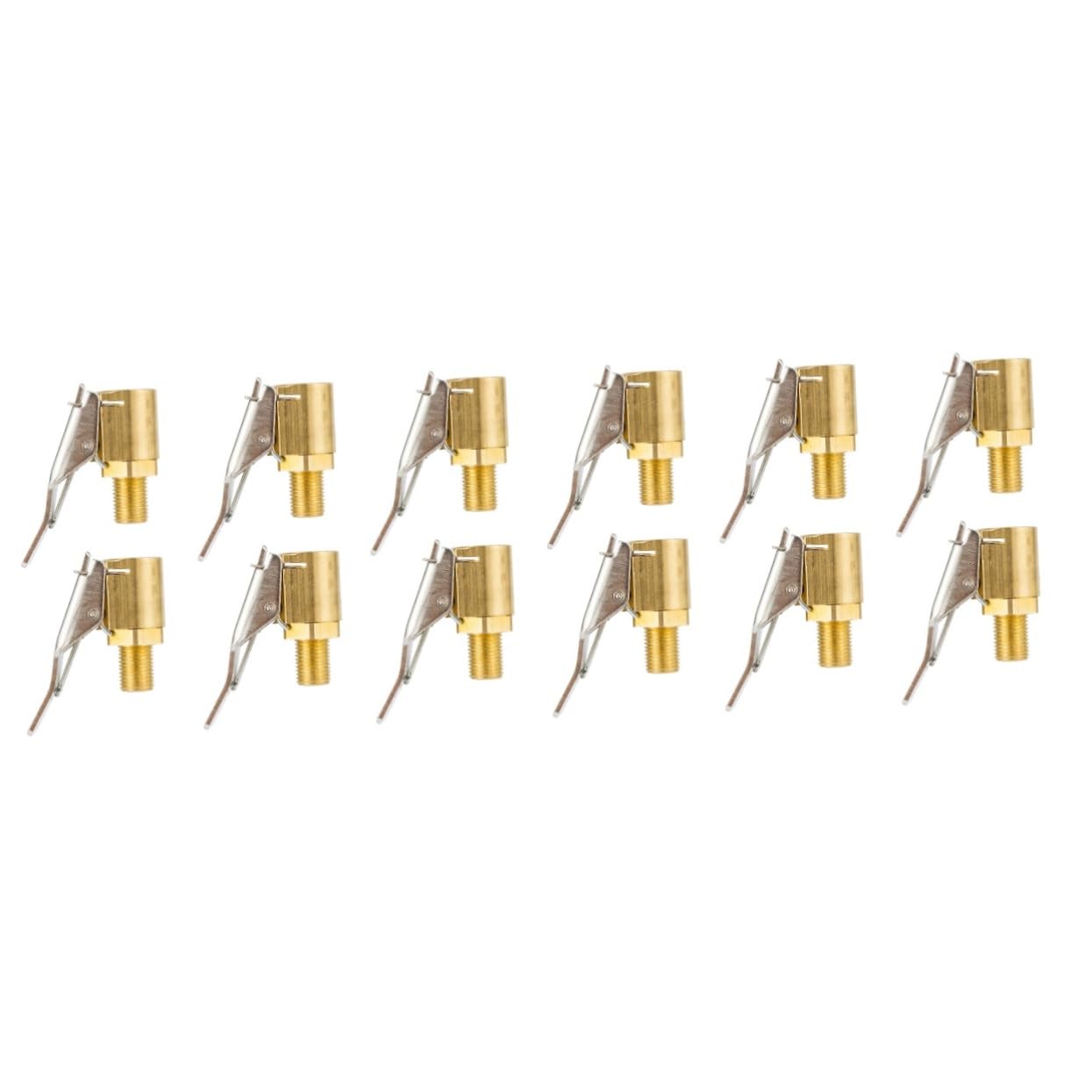 VANZACK 3sets Open End Air Chuck Quick Clip Design Air Inflator Chuck for Car Tires Made for Superior Reliability 4pcs*3