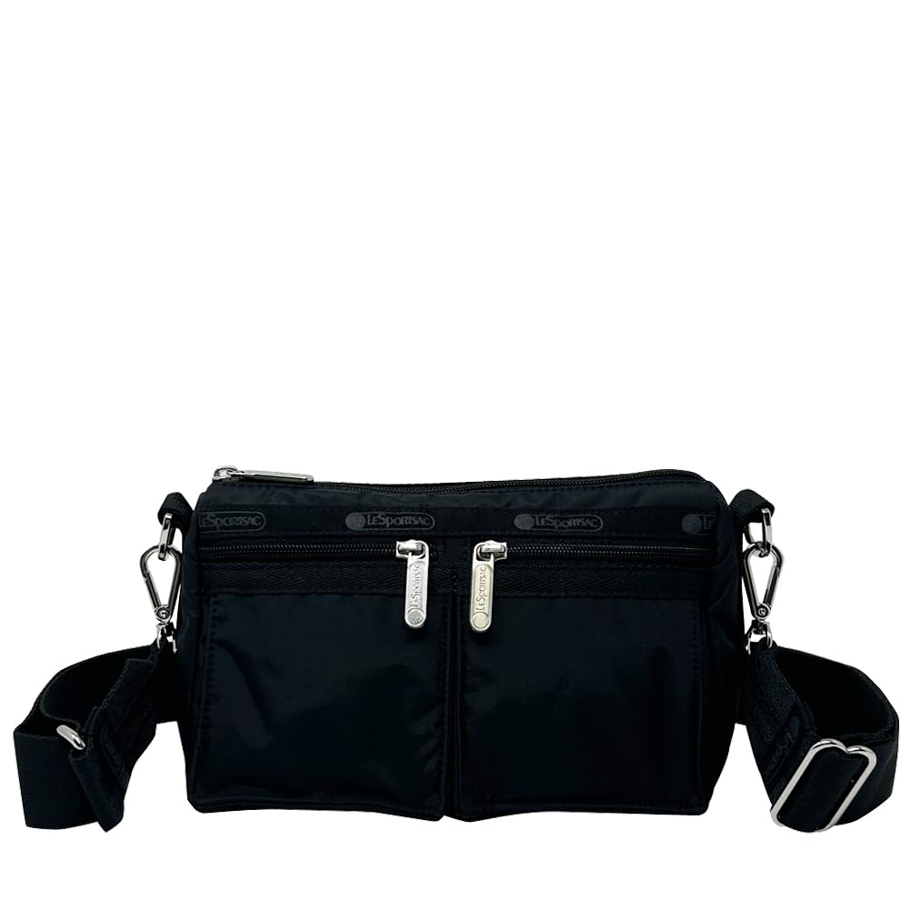 新品　LeSportsac レスポートサック　斜め掛け　ショルダーバッグ　黒 レスポートサック LeSportsac バッグ 斜め掛けバッグ ショルダー