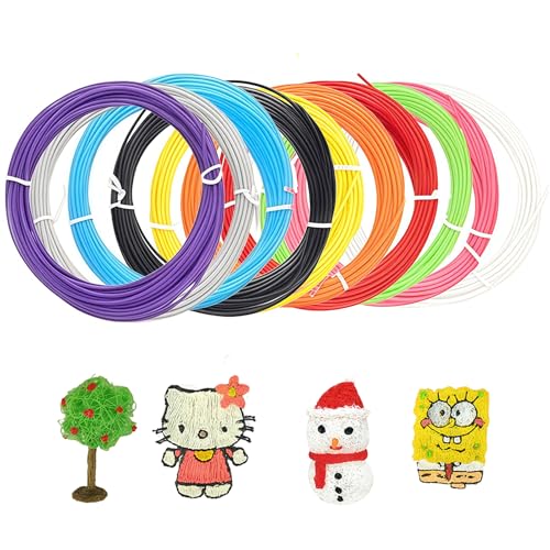 Jecdfs filamentos lapiz 3d, Filamento PLA 1,75 mm para