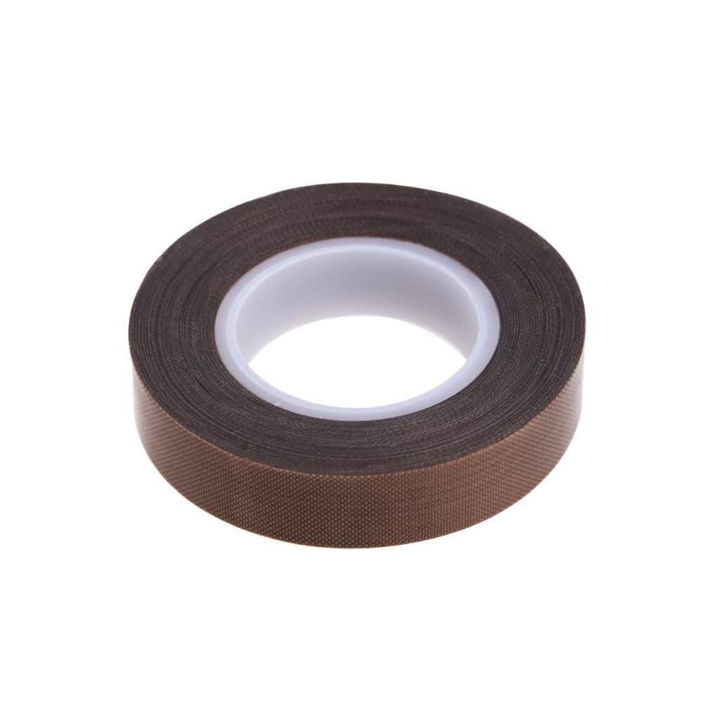 Taśma klejąca o wysokiej wytrzymałości, PTFE, odporna na ciepło, odporna na ciepło, izolacja przeciwpożarowa (1 sztuka, 50 mm)