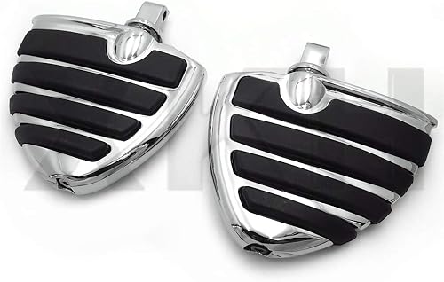 Miniatura 4 de SMT- - Mini tabla de suelo con ala de aluminio cromado compatible con Victory Cross Roads todos los modelos (trasero) B07PW2TSKG