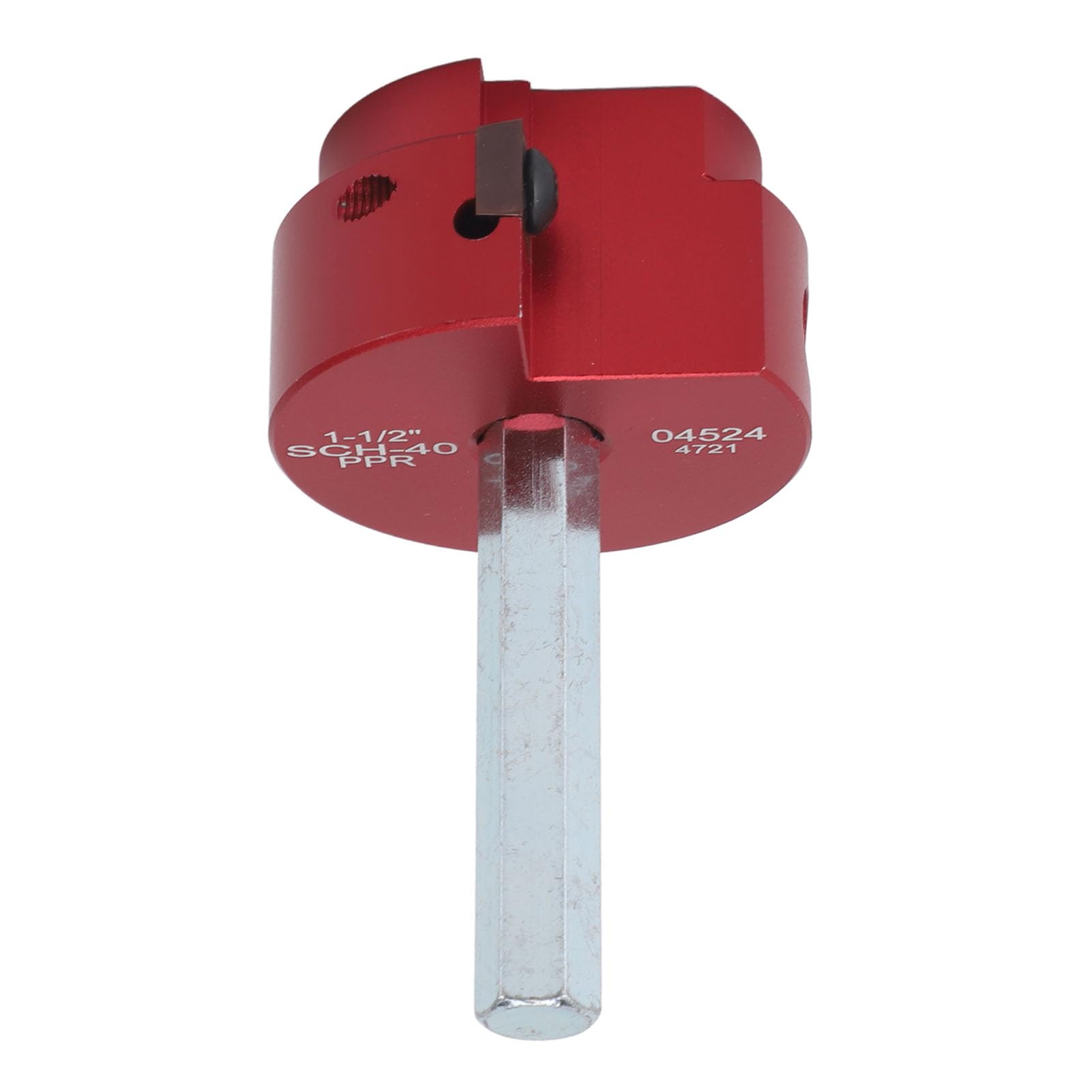 Alésoir de tuyau en PVC, Kit professionnel en alliage d'aluminium (1.5 pouces) pour élargir les raccords, pour conduites d'eau et de drainage, pour plomberie