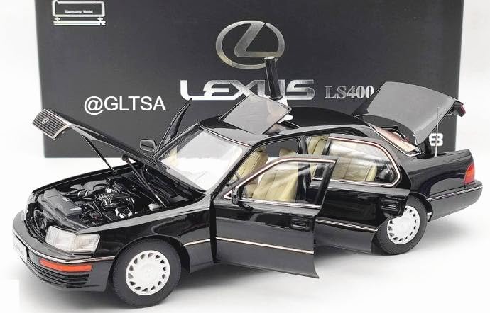 Amazon | 1/18 レクサス LEXUS LS400 BK | ミニカー・ダイキャストカー