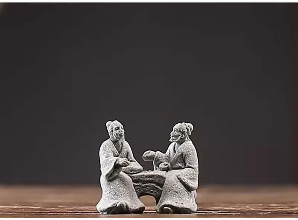 Bookshelf Decor Chinese Tea Pet Ornaments Stone Creative Fish Tank Landscaping Table Study Decoration Desk Statues