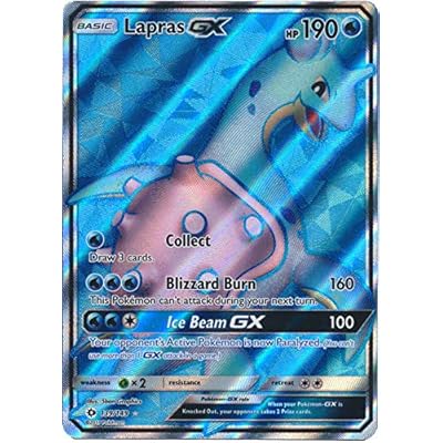 Buy Lapras GX - 139/149 - Full Art Ultra Rare at Ubuy UK