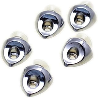 Angoily Male Bracket 8pcs Glass Holder Stainless Steel Fixing Bracket Glass Clip Bracket Fixing Clip Bracket Glass Clip Shelves Bracket Suction Cup Suction Cup Bracket