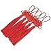 CHENGU 20 Pack Chinese Knot The Fortune Tassel Satin Silk Handmade Chinese Knotting Cord for New Year's Gifts, Spring Festival and Home Decor