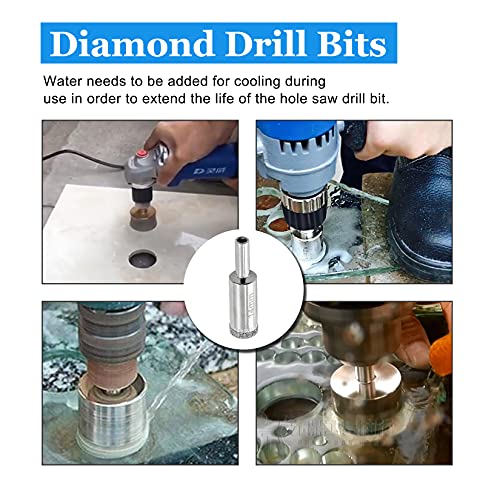 Image of Luomorgo 5Pcs 14mm /9 /16 inch Diamond Hole Saw