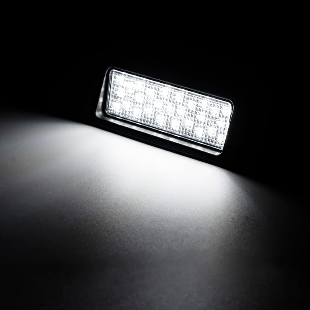 Oświetlenie tablicy rejestracyjnej LED kompatybilne z Volvo V40 2012-2019