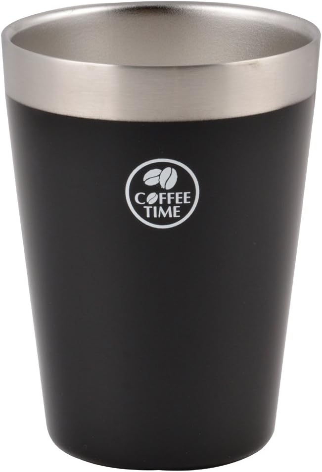 パール金属 真空アイスコンビニカップ<ラージ> ブラック HB-1896