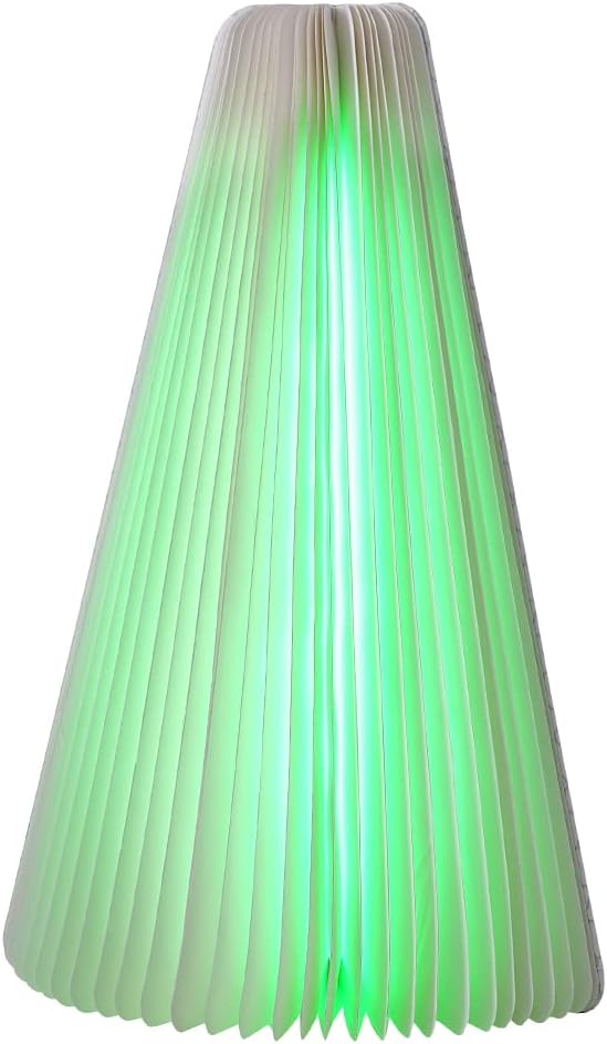 Décor WowDecorative LED Light-up Paper Tree, White