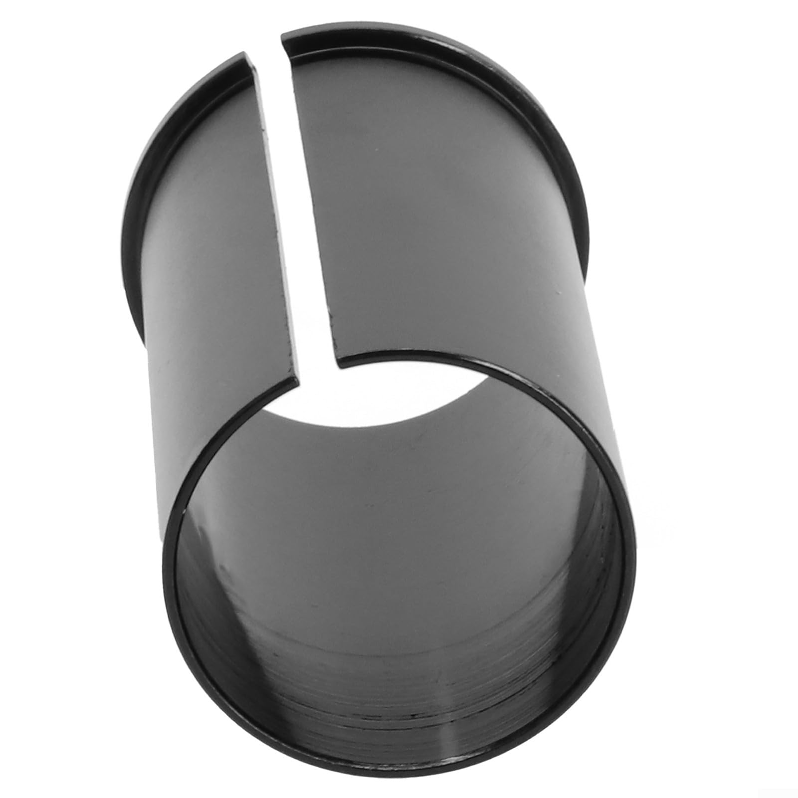 Heavy Duty Bike Seatpost Reducer Shim Adapter Sleeve Aluminum Alloy for 25.4mm to 28.6mm or 27.2mm to 31.6mm Seat Tube Fit Black(31.6-33.9)