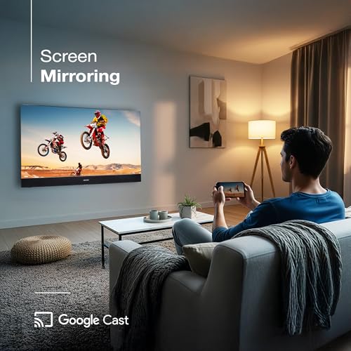 Image of SANSUI 80cm (32) Google TV with QLED Display, HDR10, Dolby Audio, Built-in Soundbar, Filmmaker Mode, 60Hz Refresh Rate JSS32GSQLED (Black)