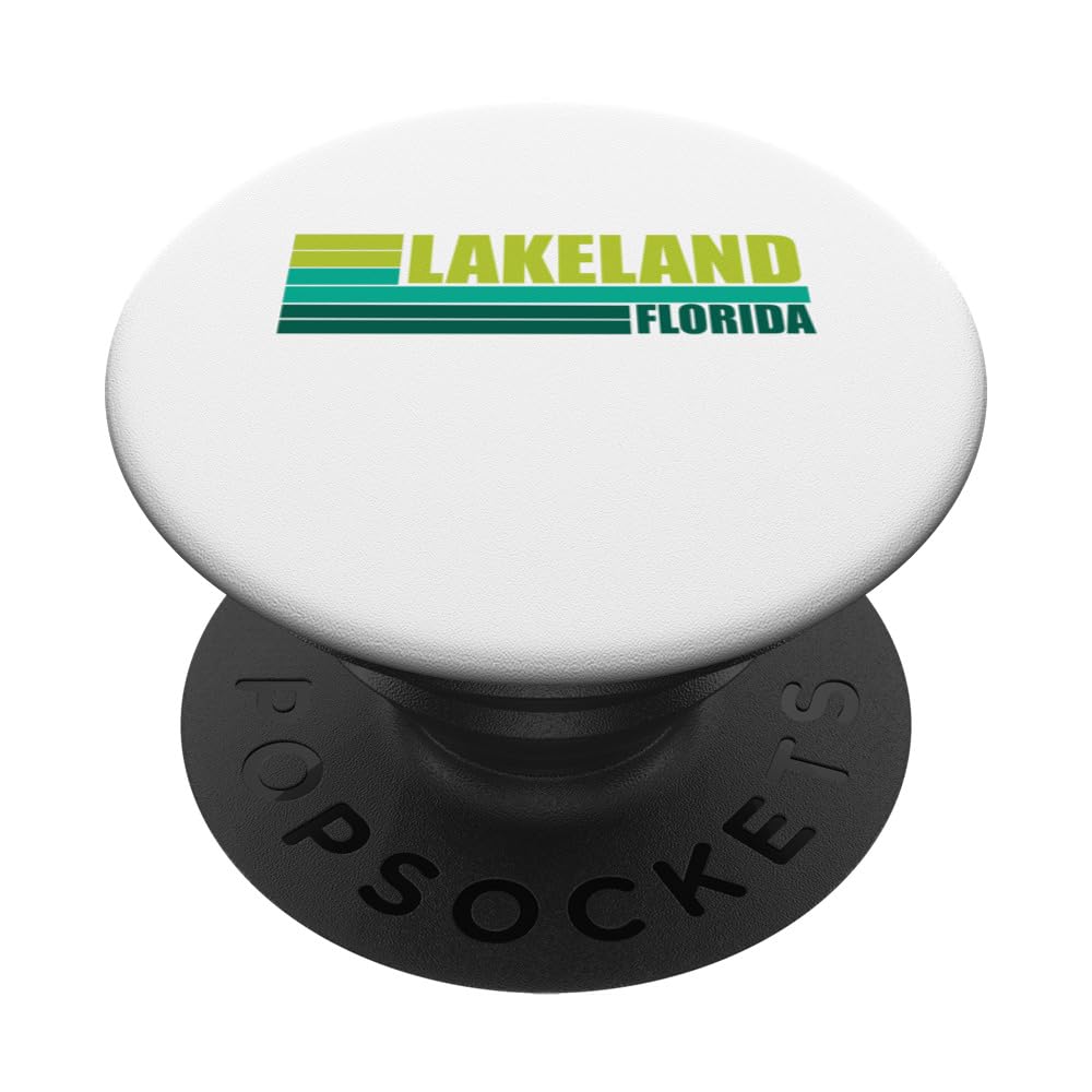 Retro Vintage Lakeland Florida FL PopSockets Swappable PopGrip
