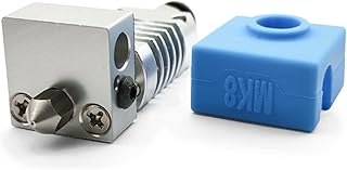 APAAZO All Metal Hotend Kit Upgrade CR10 Extruder Titanium Alloy Heater Break J-head Compatible With Creality CR-10 CR-10S Ender3 3D Printer Parts (Color : 1Pcs Hotend)