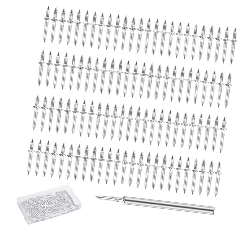 スリーブ取り付けツール付き双頭釘セットベースボードに適したシームレス幅木ファスナーセット双頭釘