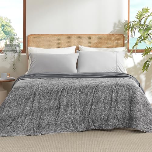 Snuggle Sac Cooling Comforter King 106x90 Dark Grey