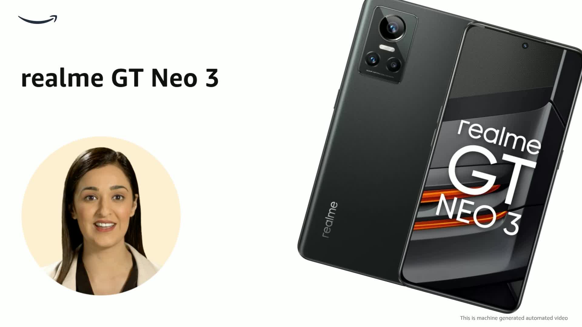 realme GT Neo 3 (Asphalt Black, 8GB RAM, 256GB Storage) : Amazon
