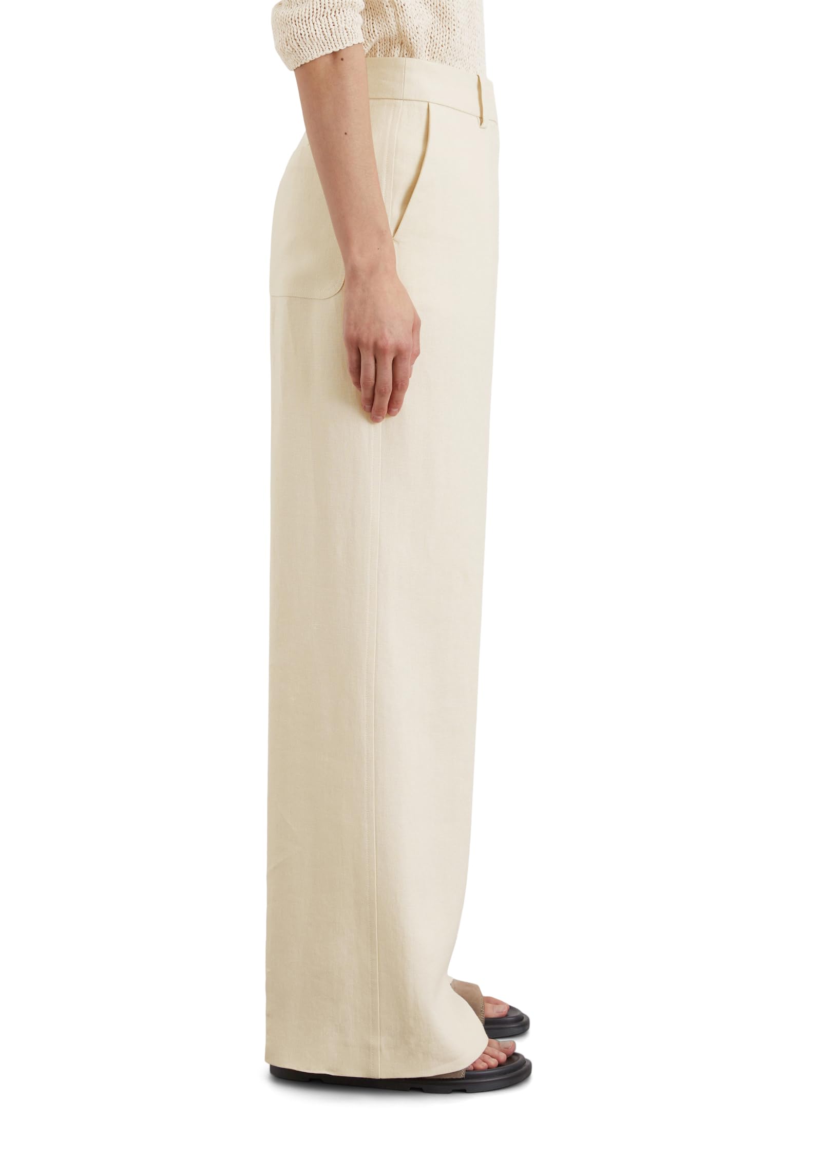 Marc OߴPolo Donna Pantalone da Completo Elegante Wide Fit