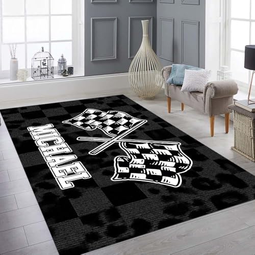 Tapete Decorativo Personalizado con Diseño de Carreras miniatura 2
