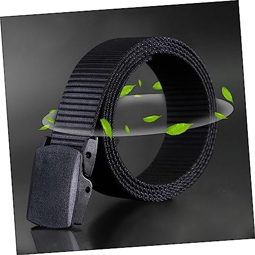 Men's Canvas Dress Belt Nylon Web Belt Automatic Buckle for Military Jeans Business Outdoor Work3