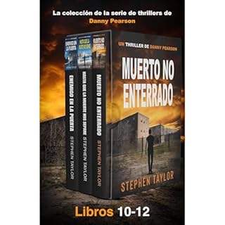 La colección de la serie de thrillers de Danny Pearson Audiolibro Por Stephen Taylor arte de portada