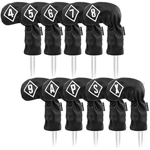 BIG TEETH Golf Iron Head Covers Set Cover