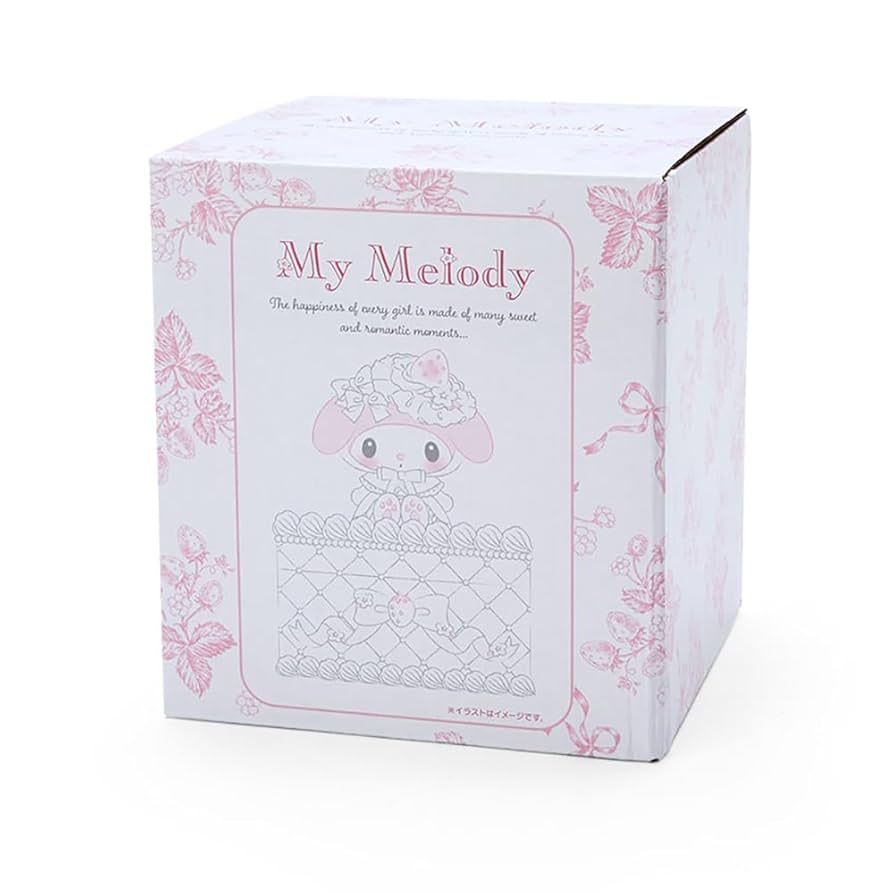 白いちごティータイム　小物入れ 白いちごティータイム小物入れ