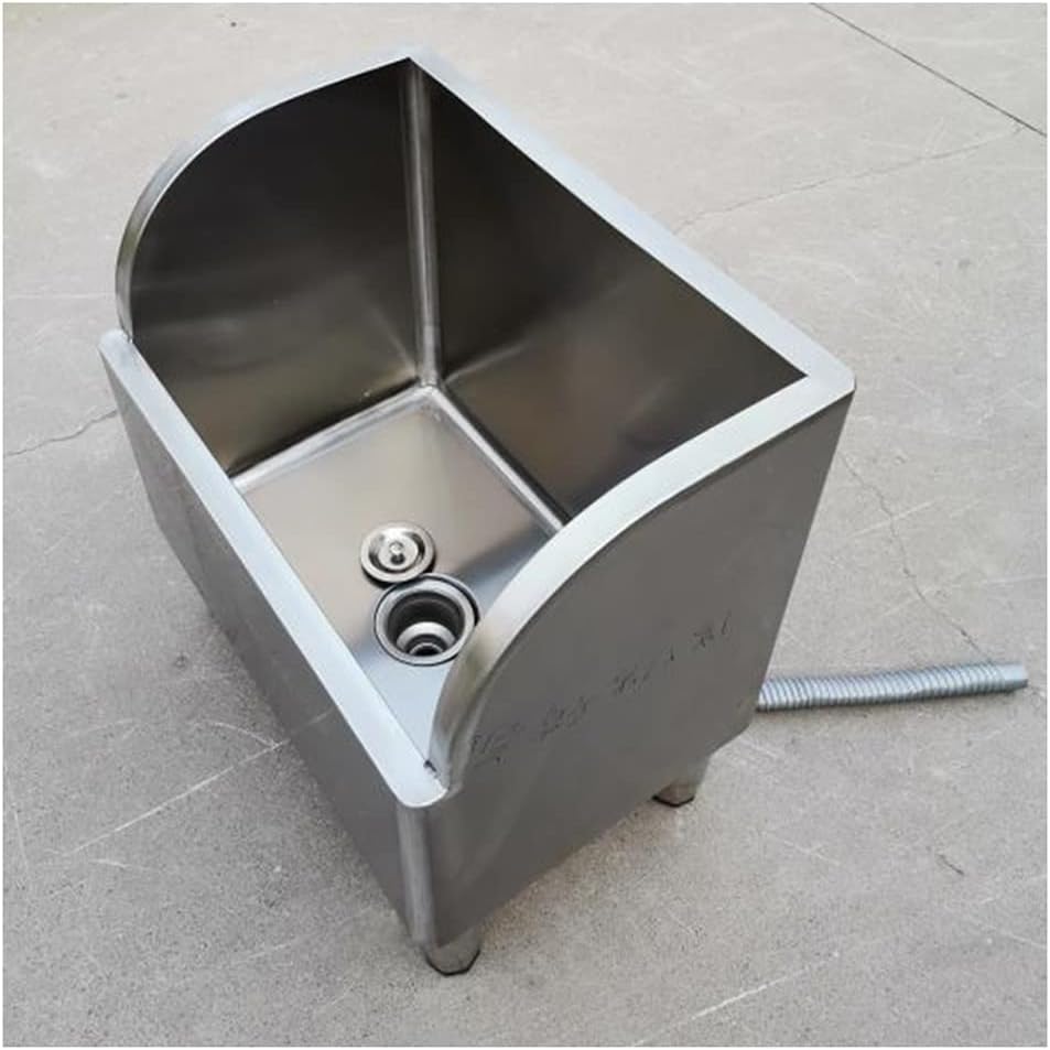 Sxlawesom 304 Stainless Steel Floor Mount Mop Sink