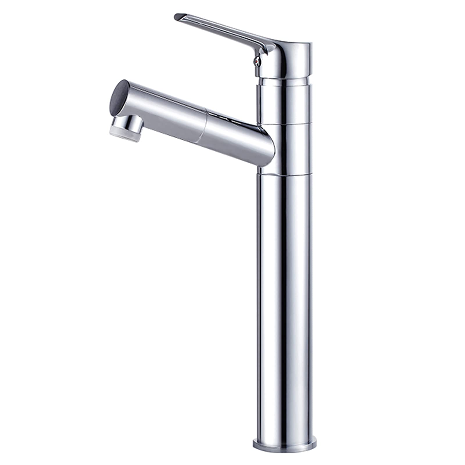 Rubinetti per Lavabo Acqua Calda E Fredda Miscelatore per Lavabo con Doccetta Estraibile Rubinetti per Lavabo da Bagno Rubinetti Girevoli Doccetta Estraibile Doccetta Cromata per Lavabo Rubinetti Alt