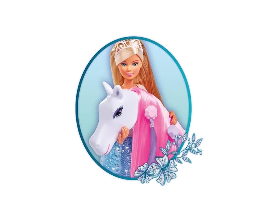 Amazon.com: STEFFI LOVE Simba 105733519 Riding Princess Doll