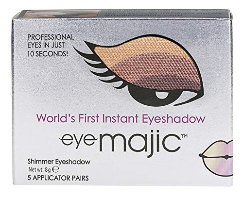 EYE MAJIC INSTANT EYESHADOW – INSTANT BEAUTY PROFFESIONAL MAKEUP IN 10 SECOND (5 Pair Pack, Shimmer 021 - Wild Honey)