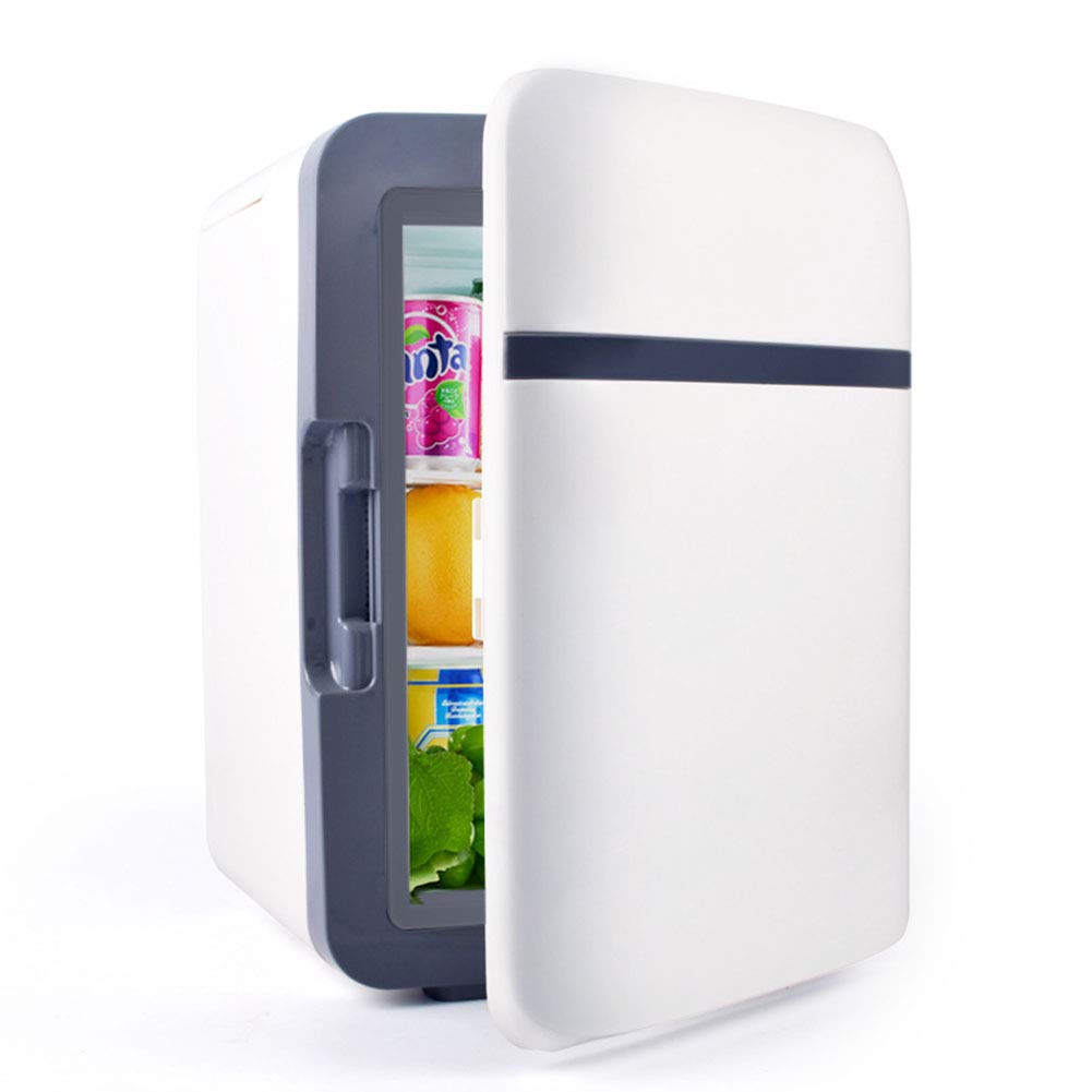 Mini Refrigerator 10L Cooler and Warmer Dual-Use Makeup Refrigerators In-Vehicle Freezer Mini Portable Fridge for Home Bedroom Office