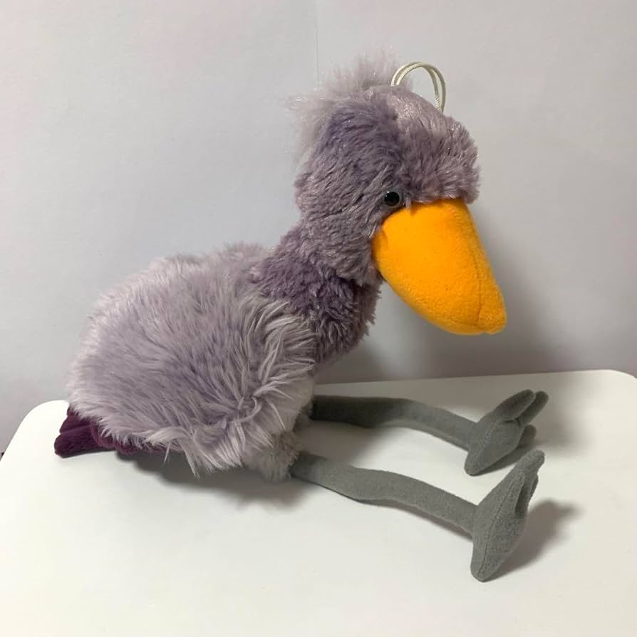 ハシビロコウ　等身大ぬいぐるみ　イエロー 等身大ぬいぐるみ ハシビロコウ イエロー