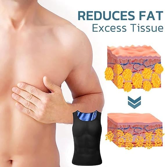 Guys Men Chest Gynecomastia Compression Top,Oveallgo Gynecomastia Muscleup Compression Tank Top2