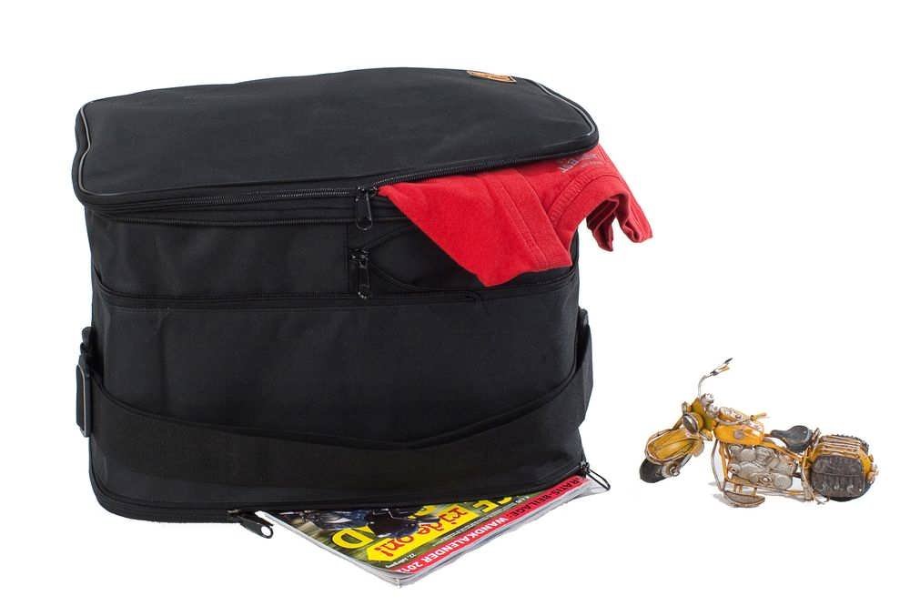 Compatible avec Les modèles BMW R1200GS R1200 GS a 2013: Poches intérieures/Sacs intérieurs pour valises latérales - avec Poche extérieure Amovible