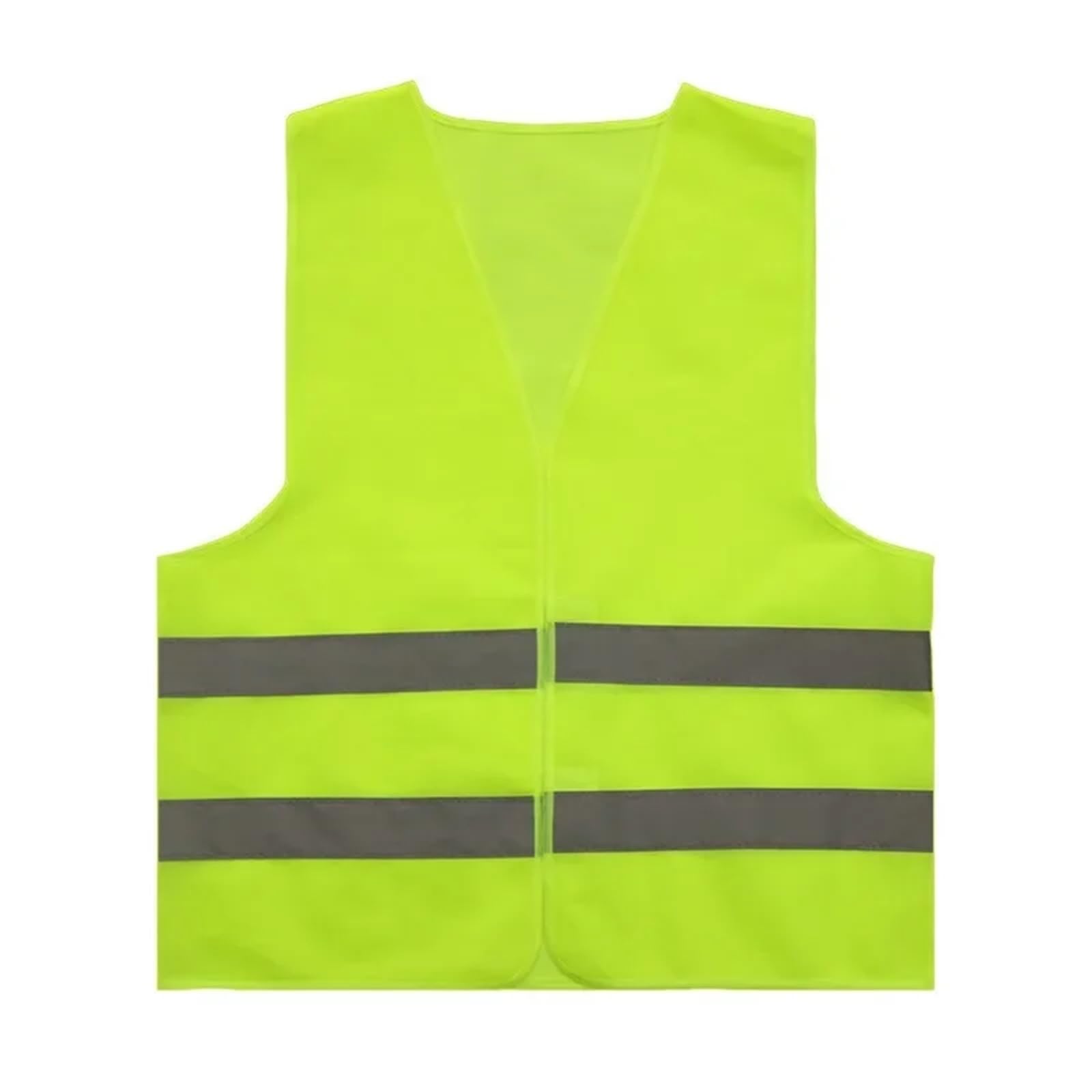 ByNGSDCC 1Pc Reflective Strip Safety Vest High Visibility Fluorescent for Car Motorcycle Emergency(Fluorescent Green)