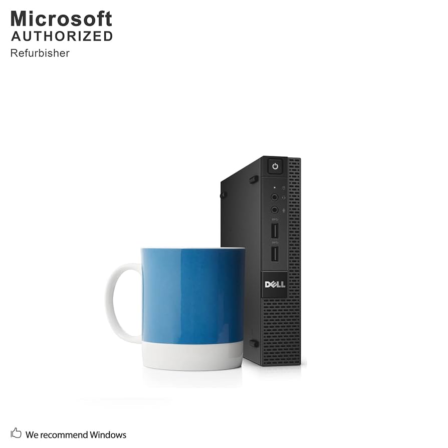 処分市 DELL Optiplex 9020 Micro　Wifi/Bt A Dell OptiPlex 9020 Tower, Intel Core i7 (4th Gen), Windows