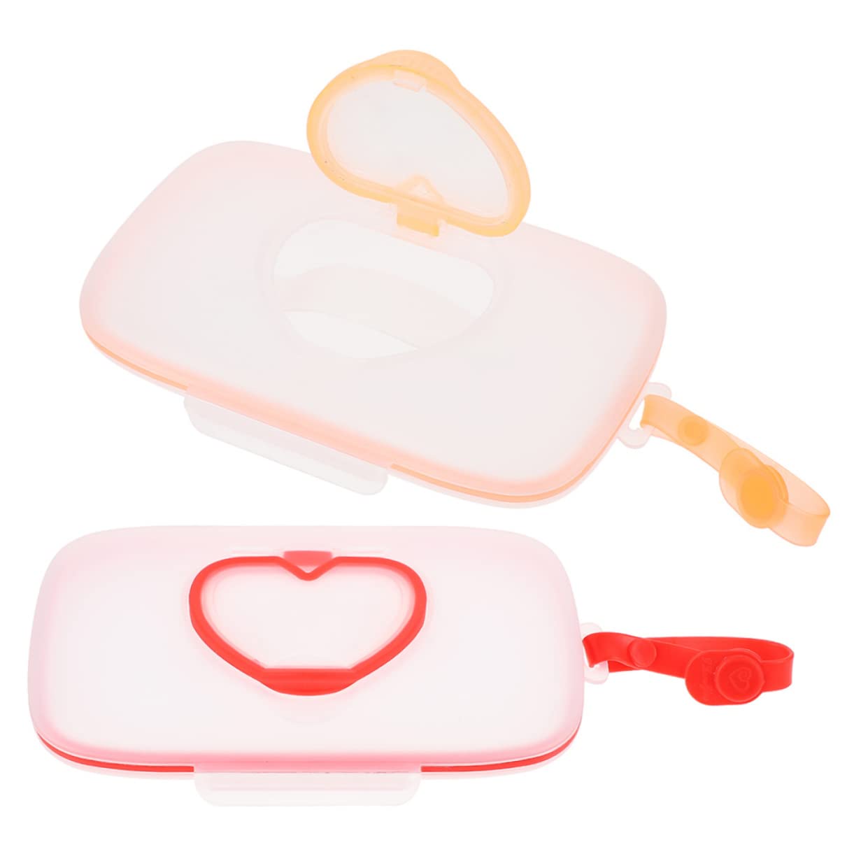 HANABASS Lightweight Wipes Holder Portable Wipes Dispenser Easy to Attach to Stroller or Crib