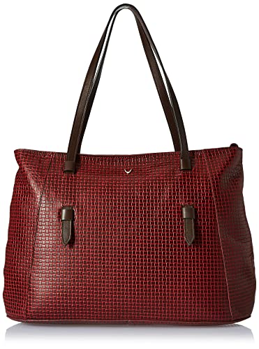 Hidesign womens EE LEANDRA I Large Red Brown Tote Bag (B0778M8PK4) Amazon Price History, Amazon Price Tracker