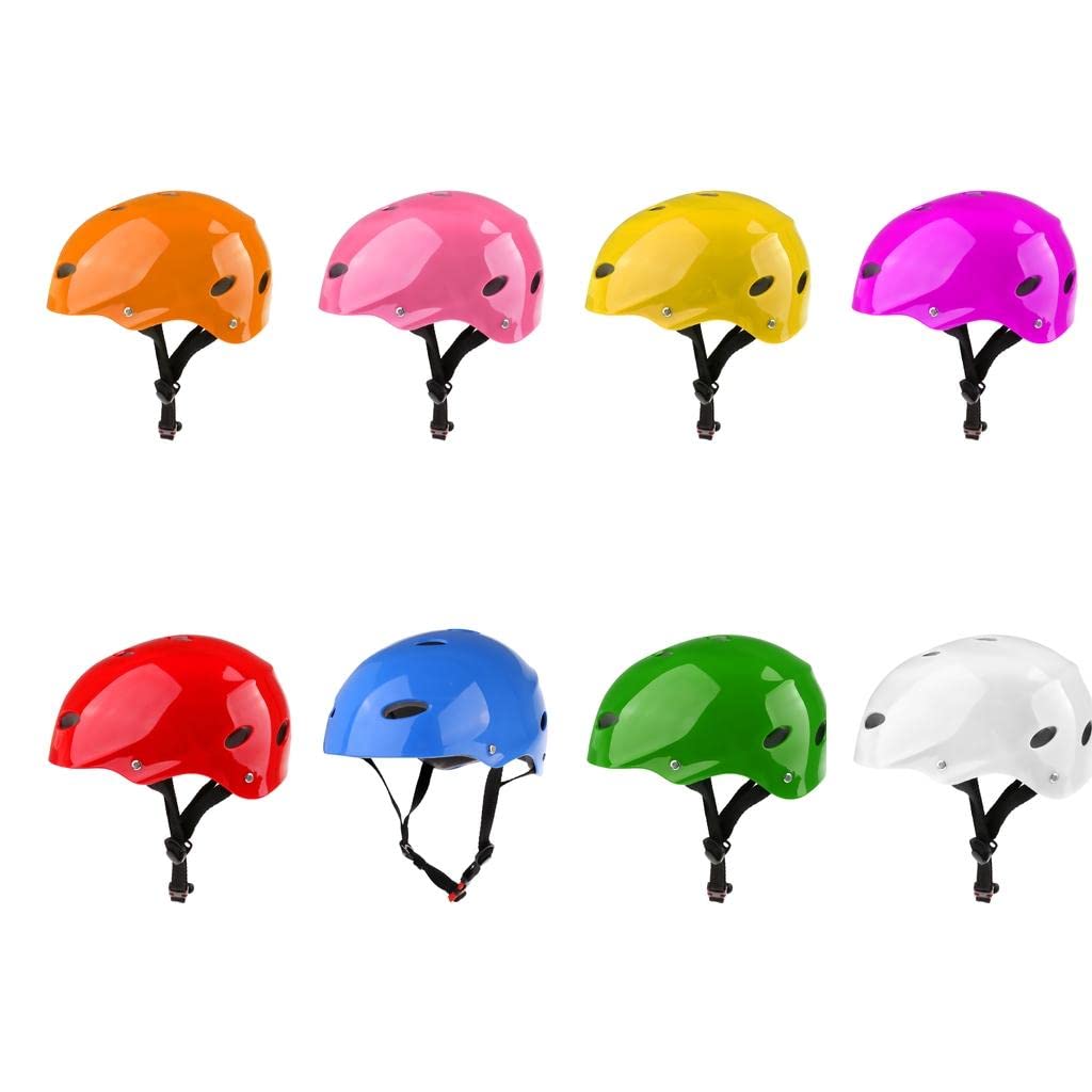 Casco de seguridad para deportes acuáticos wakeboard kayak talla L rojo