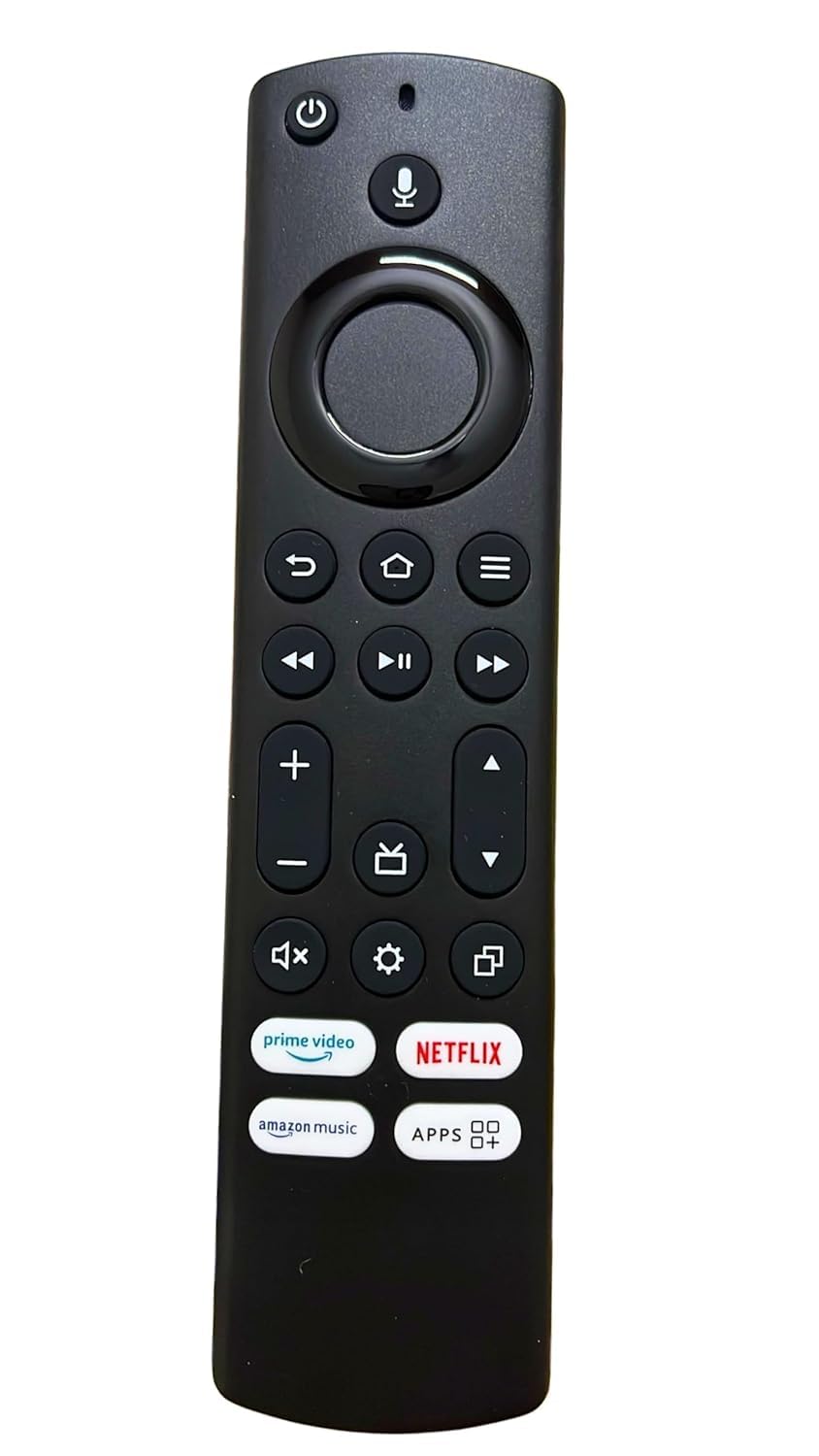 Hybite Compatible Remote for Amazon Basics Led Tv Original Replacment of Smart Android Amazon Basics Television Without Alexa Feature and Non Voice Command (Same Model Only Will Work) Hybite Compatible Remote for Amazon Basics Led Tv Original Replacment of Smart Android Amazon Basics Television Without Alexa Feature and Non Voice Command (Same Model Only Will Work)